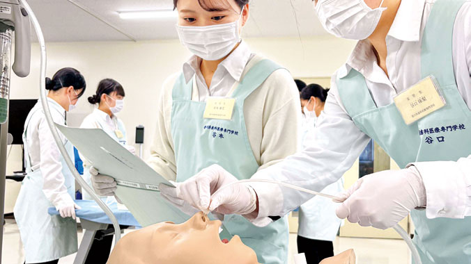 シミュレーション実習（スキルス・ラボ実習 マナボット）