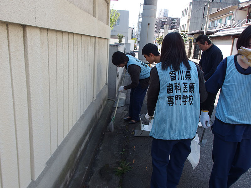 奉仕活動（技工士科）