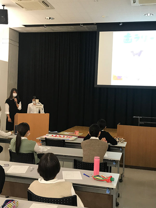 保護者会にむけて(衛生士科)
