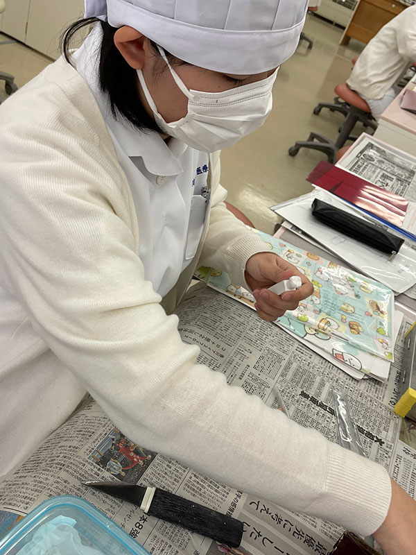 一年生 歯型彫刻(衛生士科)