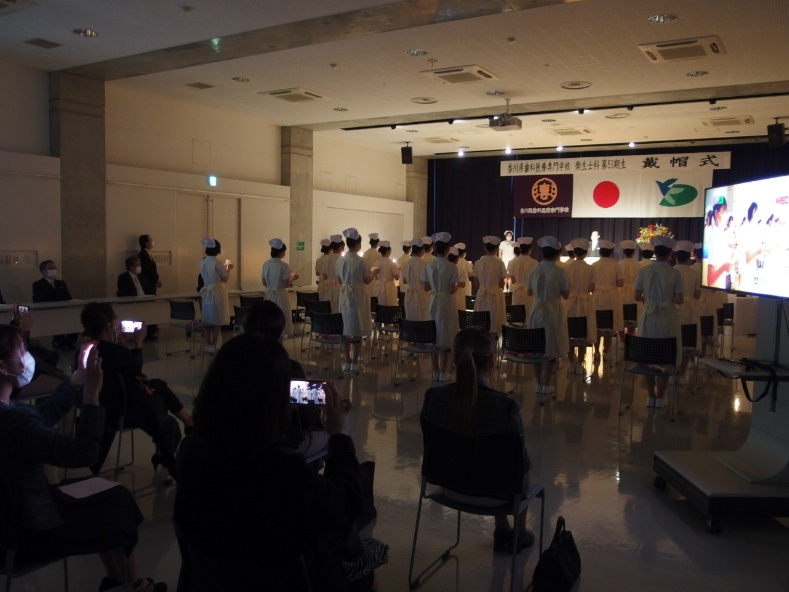 戴帽式(衛生士科)
