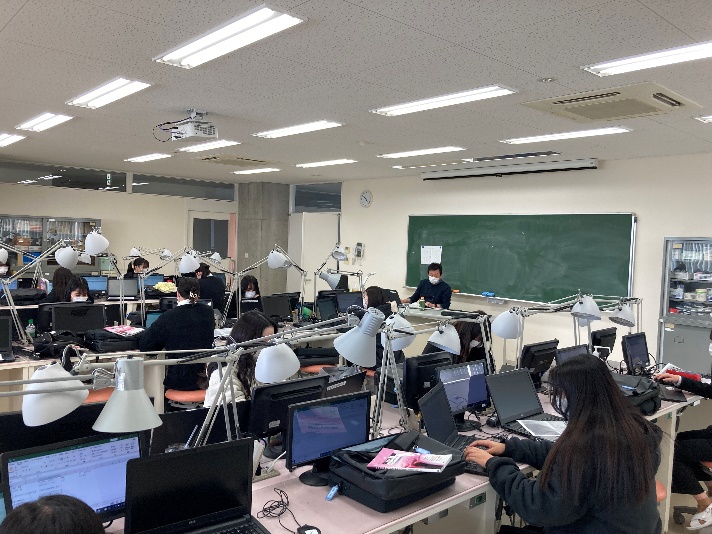 1年生選択授業(衛生士科)