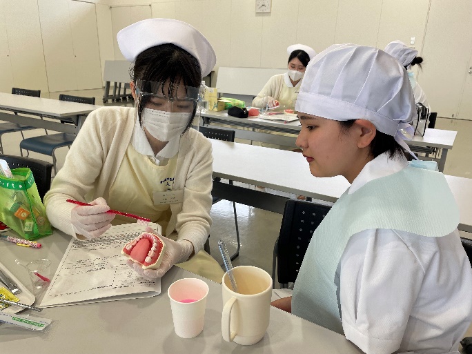 3年・1年合同保健指導(衛生士科)