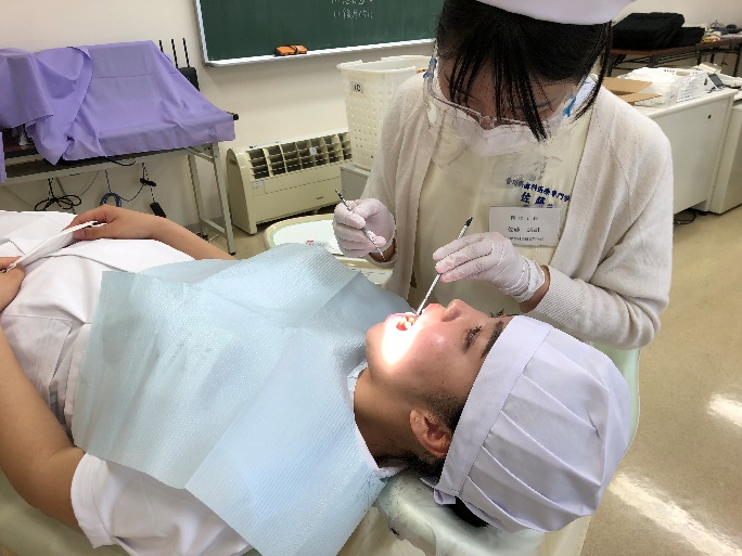 3年・1年合同保健指導(衛生士科)