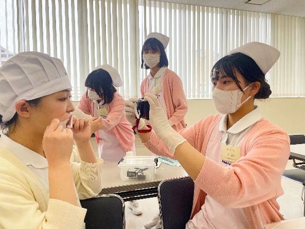 1年・3年合同保健指導(衛生士科)