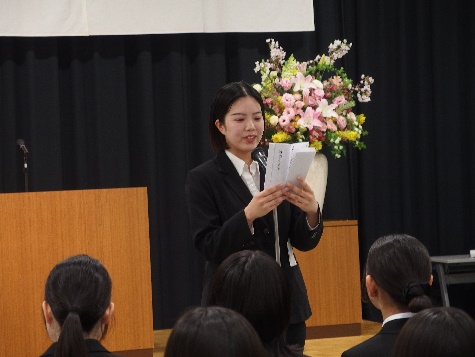 令和６年度 入学式