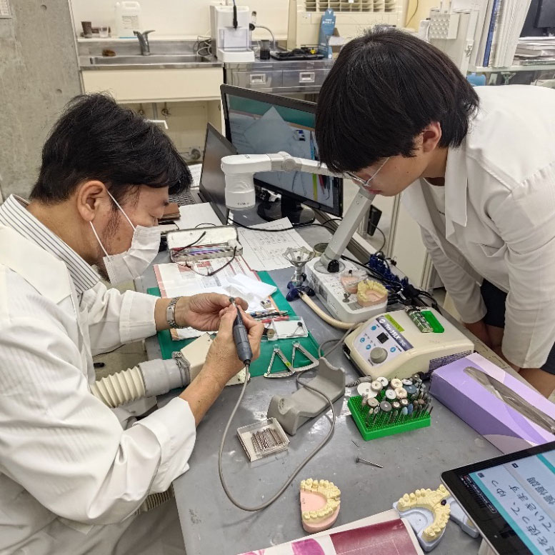 台湾留学生との国際交流(技工士科)