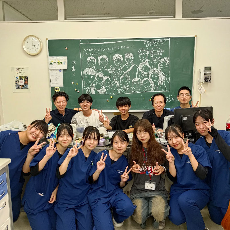 台湾留学生との国際交流(技工士科)