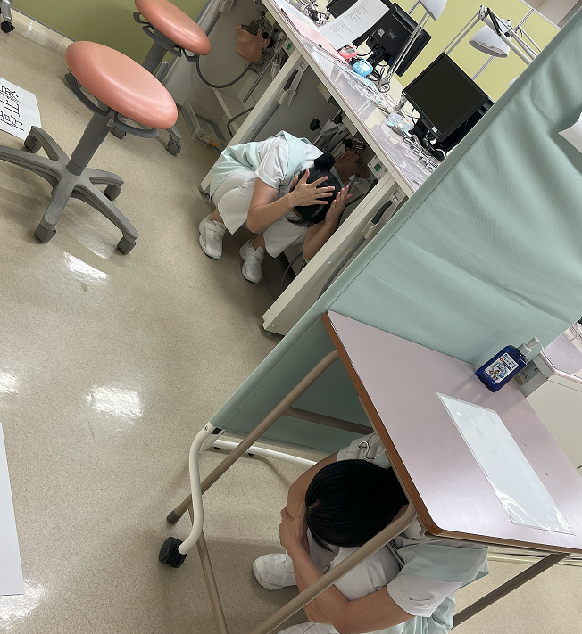 R6年度 シェイクアウト(地震防災行動訓練)