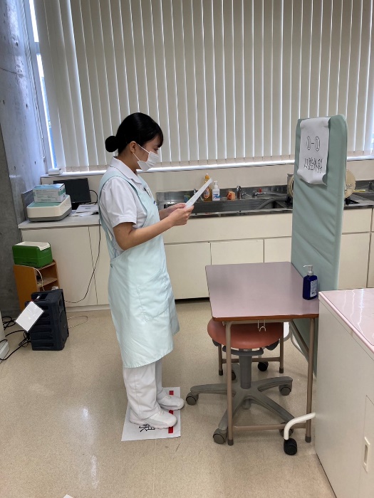 衛生士科2年生 OSCE