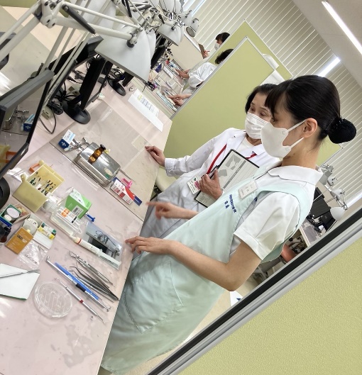 衛生士科2年生 OSCE