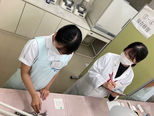 衛生士科2年生 OSCE