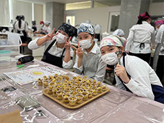 幼児のおやつ作り実習