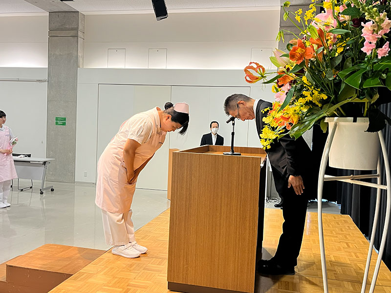 戴帽式（衛生士科）