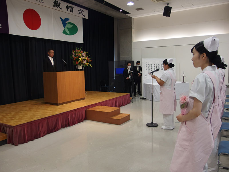 戴帽式（衛生士科）