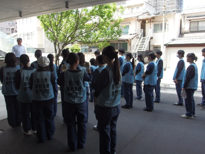 地域清掃（技工士科）